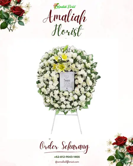 Krans Bunga Duka Duda Utara
